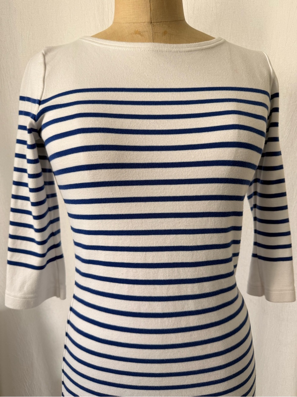 Armor Lux, Tudy Cotton Knit Breton Stripe Dress sz 0 - Picture 6 of 10